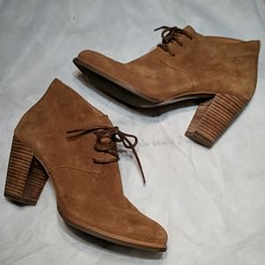 Heeled Ugg Tan Booties